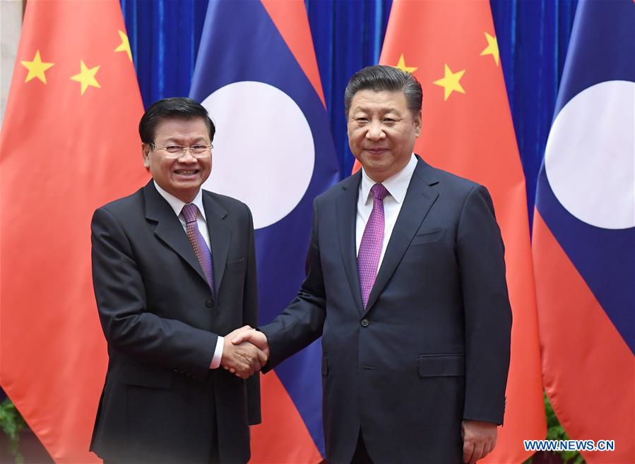 CHINA-BEIJING-XI JINPING-THONGLOUN-MEETING (CN)