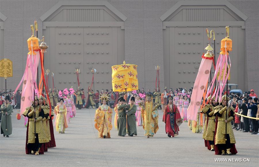 CHINA-XI'AN-WINTER SOLSTICE-WORSHIP CEREMONY (CN)