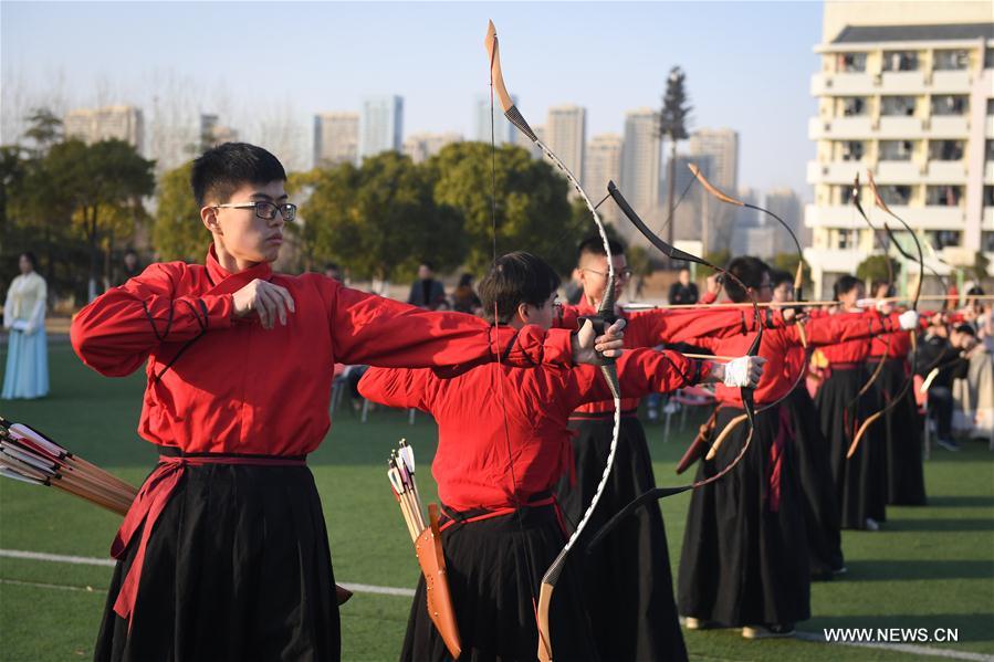 CHINA-HEFEI-CULTURE-RITUAL OF ARCHERY (CN)