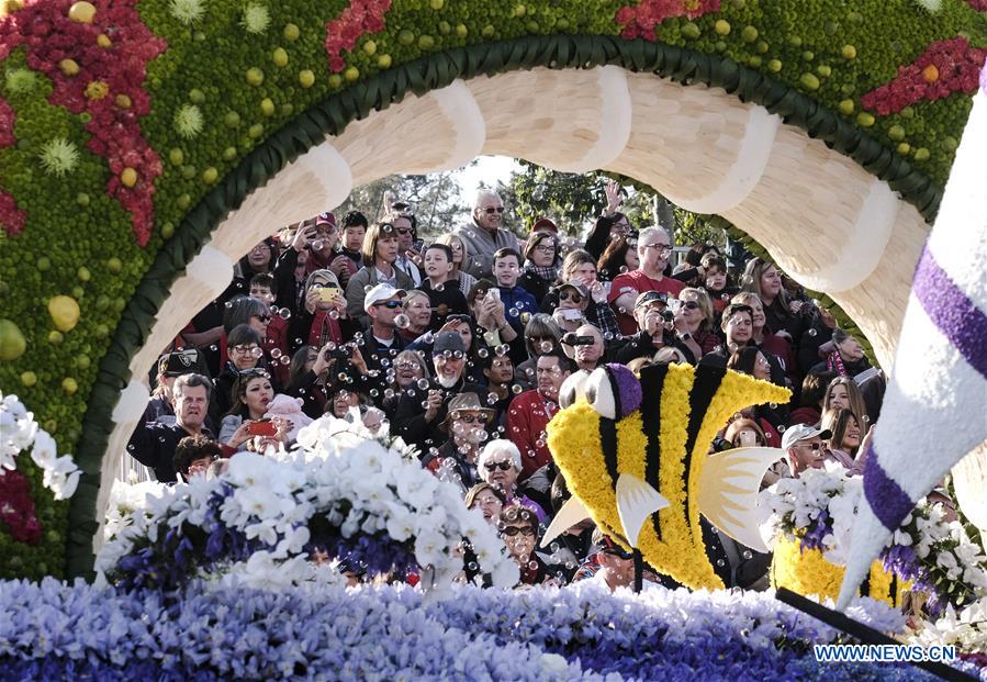 U.S.-LOS ANGELES-ROSE PARADE