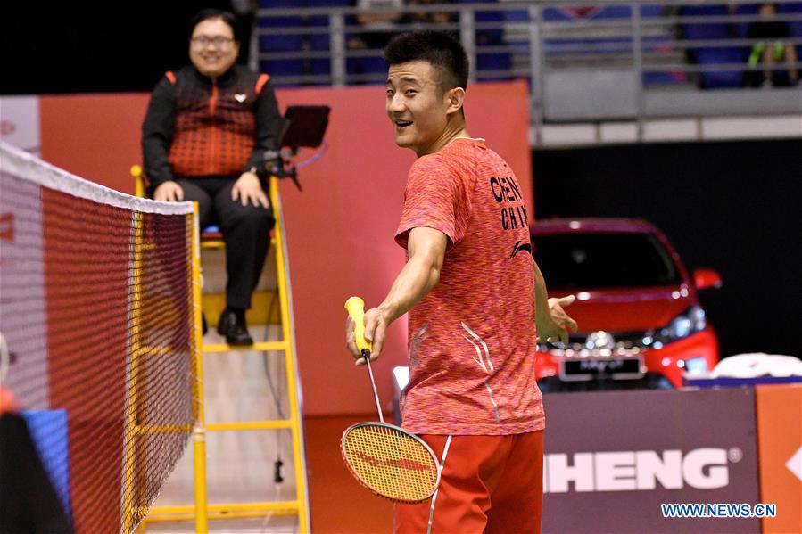 (SP)MALAYSIA-KUALA LUMPUR-BADMINTON-CHEN LONG