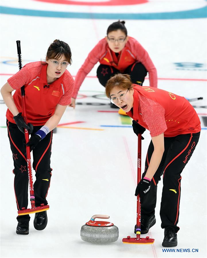 (SP)OLY-SOUTH KOREA-PYEONGCHANG-CURLING-WOMEN-ROUND ROBIN-CHN VS KOR 