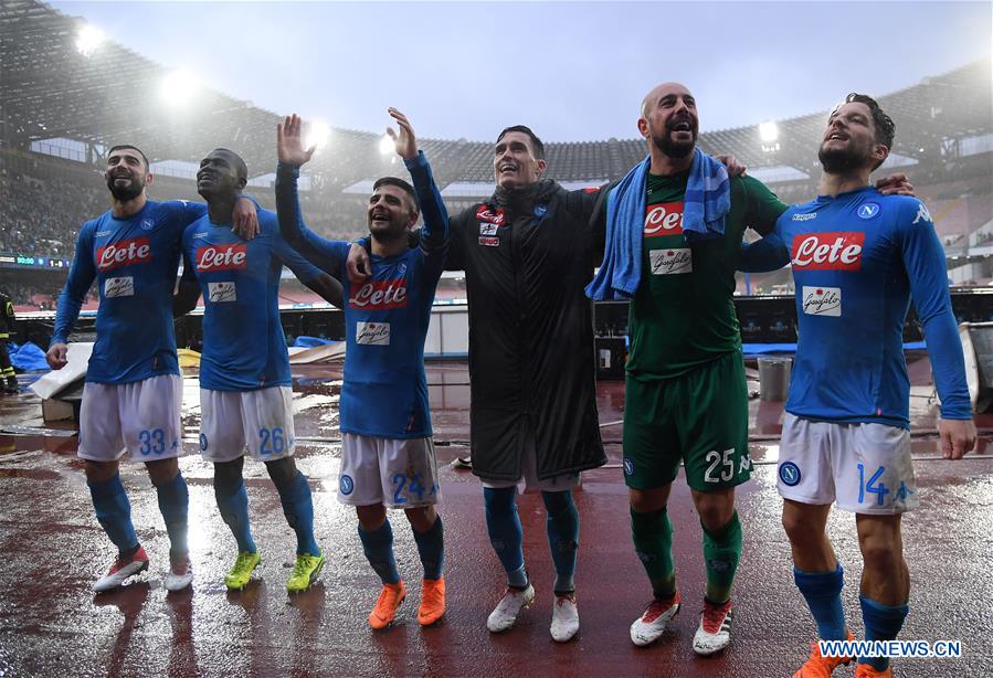 (SP)ITALY-NAPLES-SOCCER-SERIE A-NAPOLI-SPAL