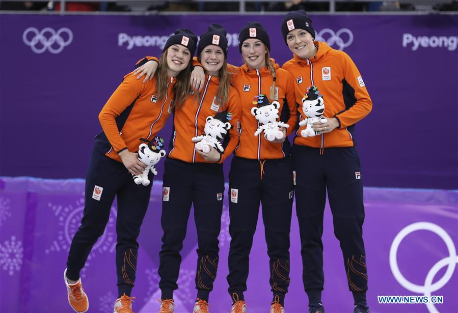 (SP)OLY-SOUTH KOREA-PYEONGCHANG-SHORT TRACK-LADIES' 3000M RELAY