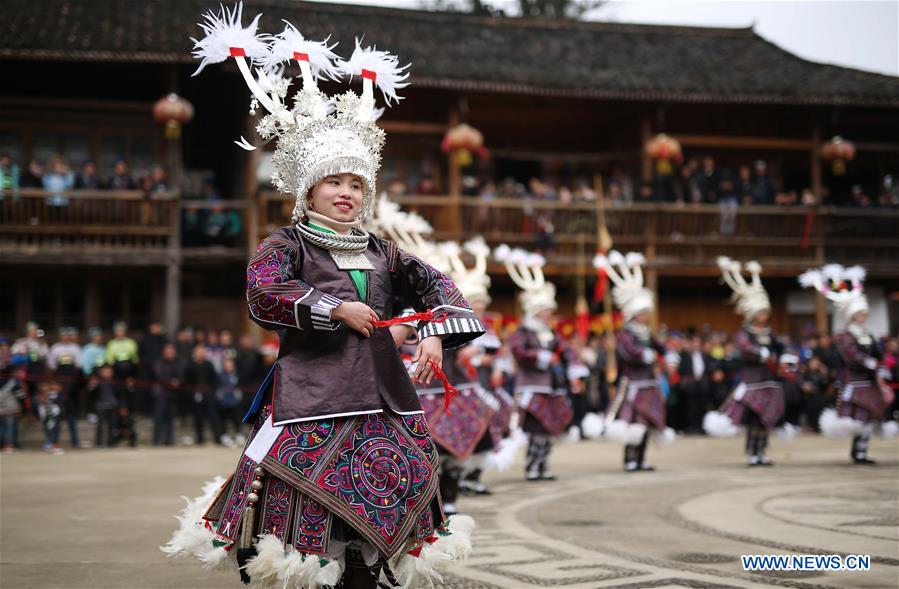 #CHINA-GUIZHOU-MIAO ETHNIC GROUP-CELEBRATION-SPRING(CN)