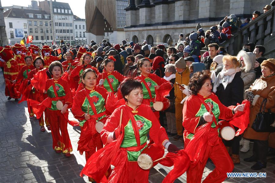 BELGIUM-GHENT-CHINESE NEW YEAR-PARADE