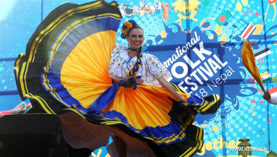 NEPAL-KATHMANDU-INTERNATIONAL FOLK FESTIVAL