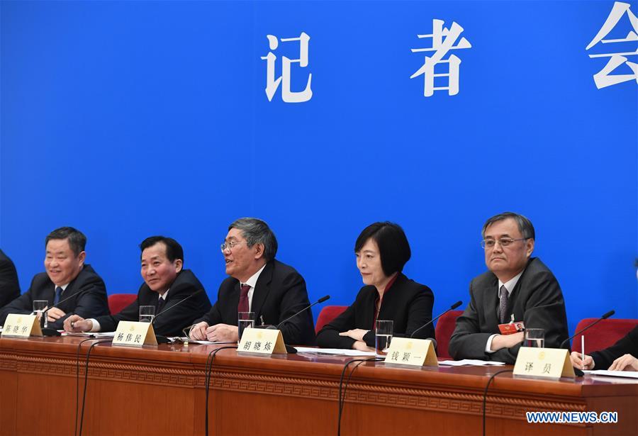 (TWO SESSIONS)CHINA-BEIJING-CPPCC-PRESS CONFERENCE-ECONOMIC GROWTH (CN)