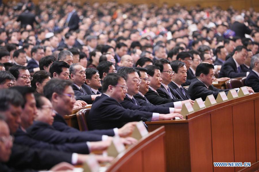 (TWO SESSIONS)CHINA-BEIJING-NPC-SEVENTH PLENARY MEETING (CN)