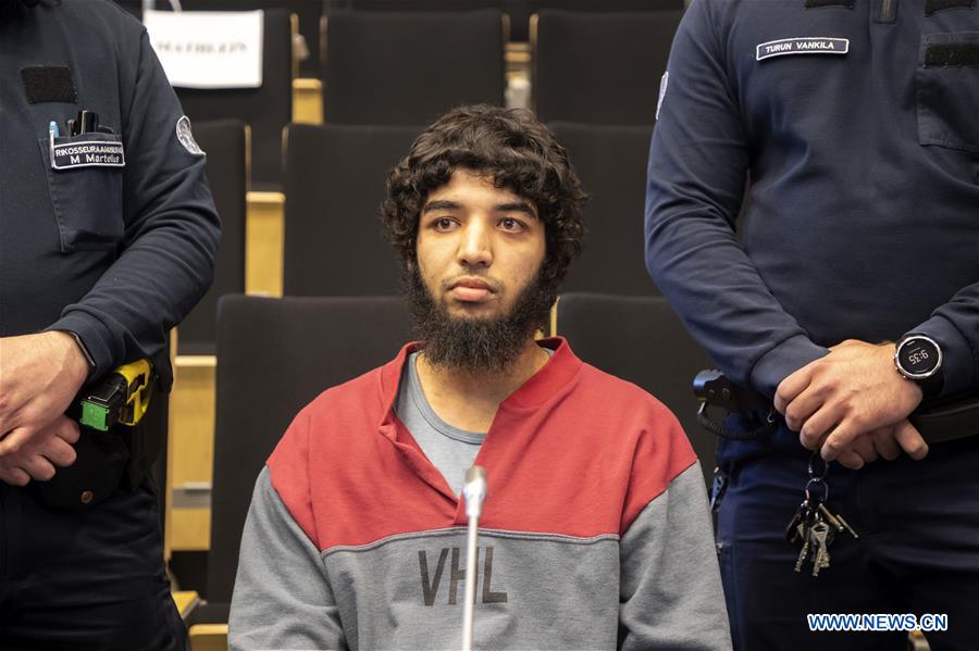 FINLAND-TURKU-TERROR ATTACK-SUSPECT-HEARING