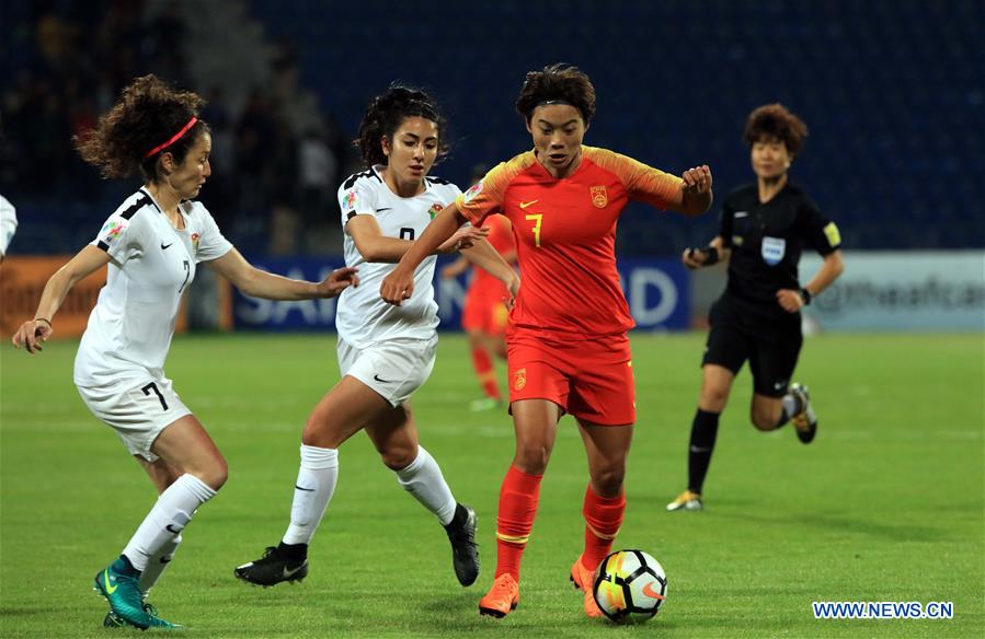 (SP)JORDAN-AMMAN-2018 AFC WOMEN'S ASIAN CUP-CHN VS JOR