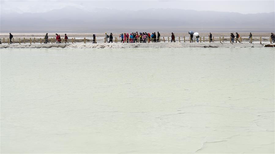 CHINA-QINGHAI-CAKA SALT LAKE (CN)