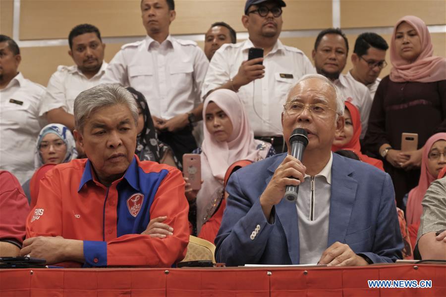 MALAYSIA-KUALA LUMPUR-NAJIB-PARTY CHIEF-RESIGNATION