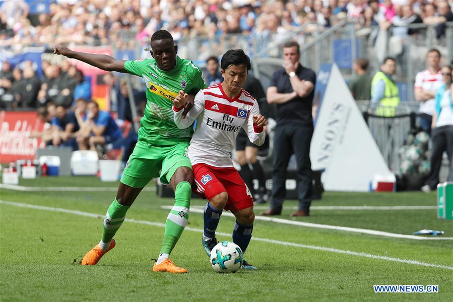 (SP)GERMANY-HAMBURGER-SOCCER-BUNDESLIGA-HSV VS BMG