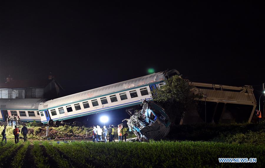 ITALY-TRAIN ACCIDENT