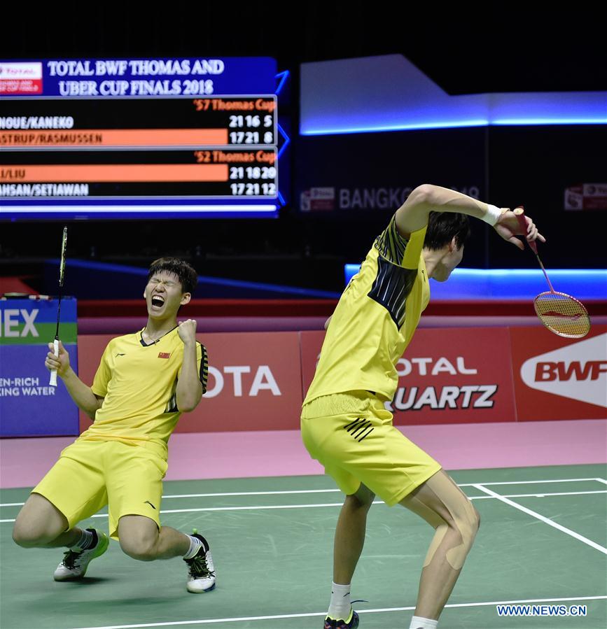 (SP)THAILAND-BANGKOK-BADMINTON-THOMAS CUP