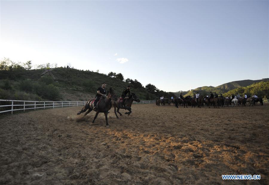 #CHINA-HEBEI-PERFORMANCE-EQUESTRIANISM-TRAINING (CN)