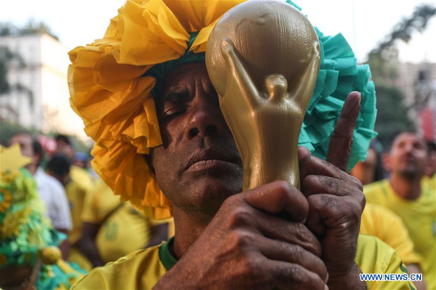 (SP)BRAZIL-SAO PAULO-WORLD CUP-FANS