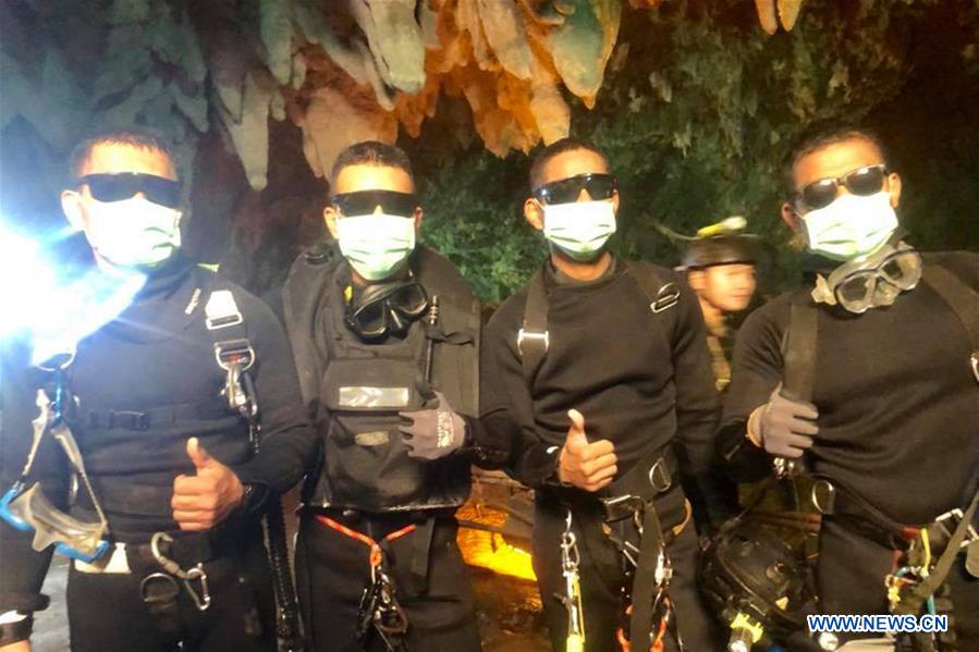 THAILAND-CHIANG RAI-FLOODING CAVE-FOOTBALL TEAM-RESCUE-SUCCESS