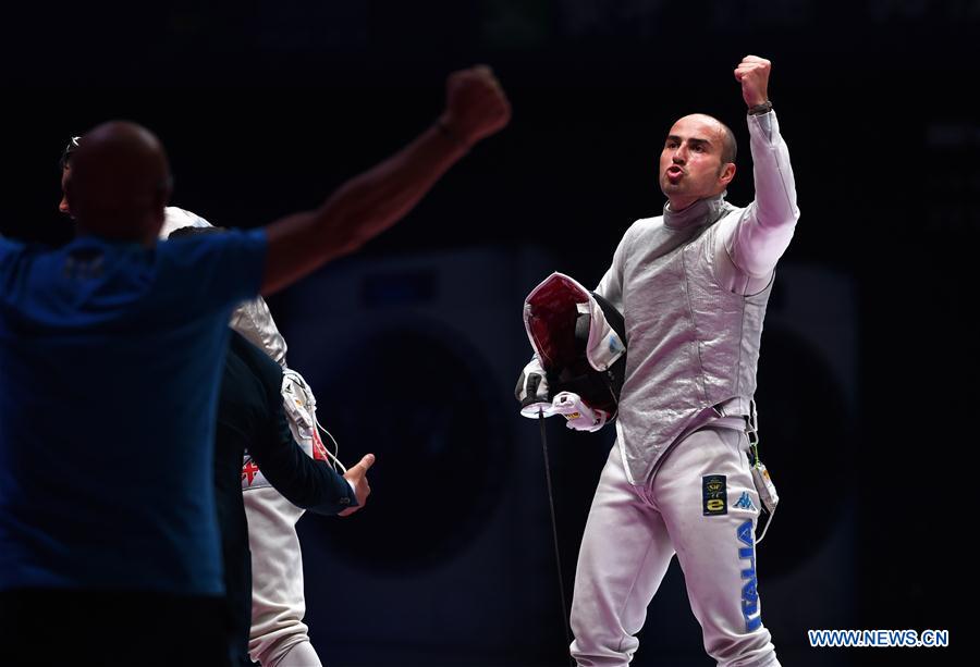 (SP)CHINA-JIANGSU-WUXI-FENCING-WORLD CHAMPIONSHIPS (CN)