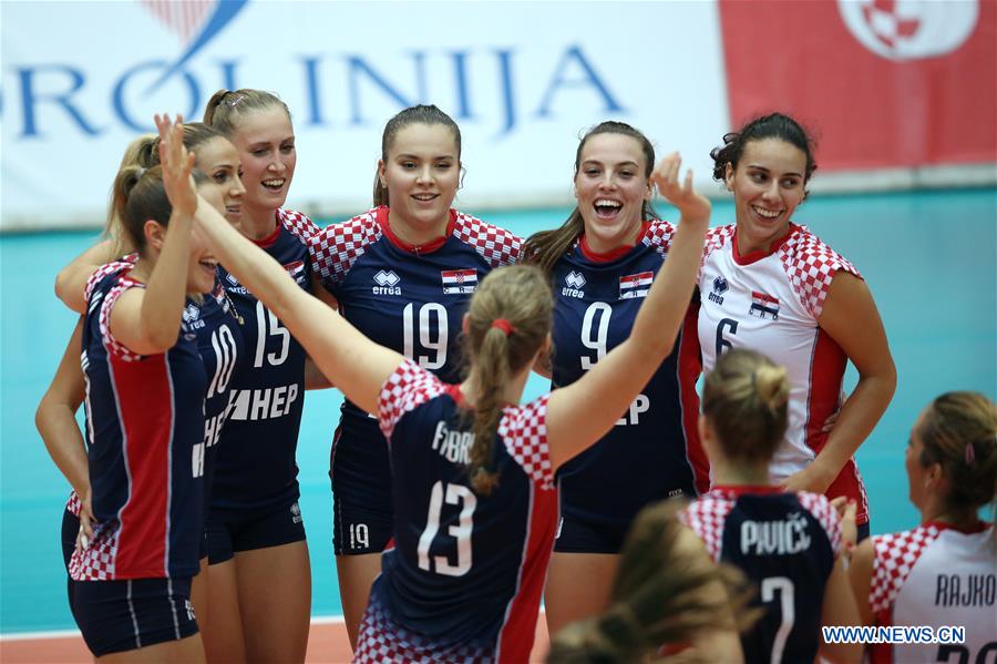 (SP)CROTIA-ZAGREB-2019 CEV VOLLEYBALL EUROPEAN CHAMPIONSHIP-WOMEN