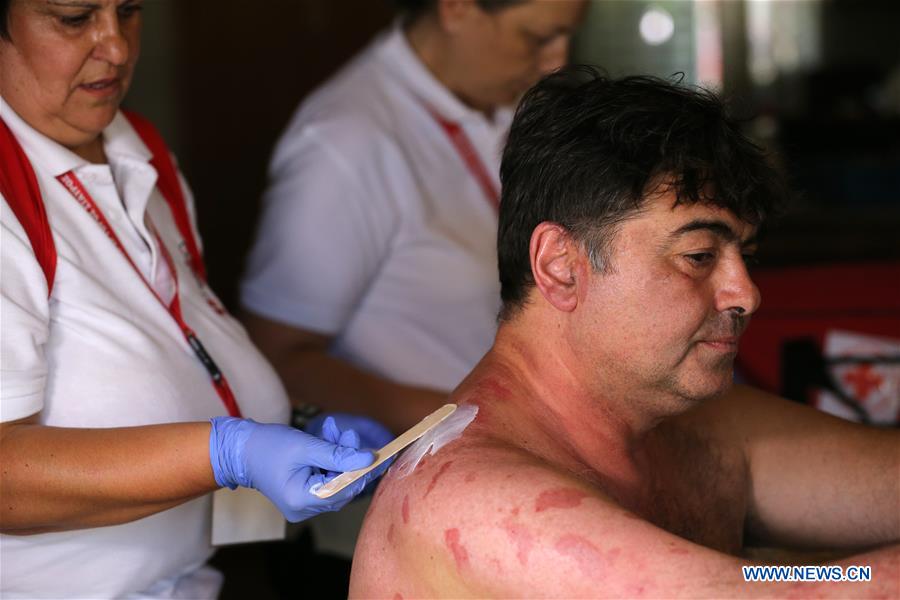 GREECE-MATI-RED CROSS-WILDFIRE