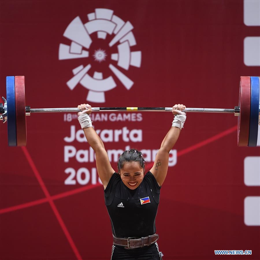 (SP)INDONESIA-JAKARTA-ASIAN GAMES-WEIGHTLIFTING