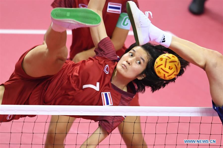 (SP)INDONESIA-PALEMBANG-ASIAN GAMES-SEPAKTAKRAW