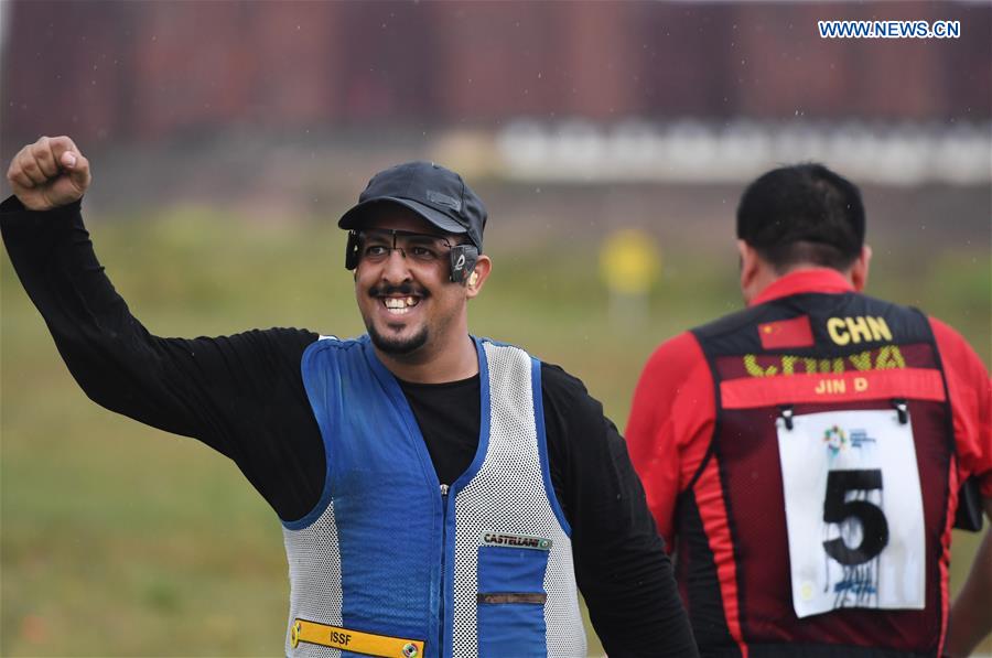 (SP)INDONESIA-PALEMBANG-ASIAN GAMES-SHOOTING-MEN'S SKEET