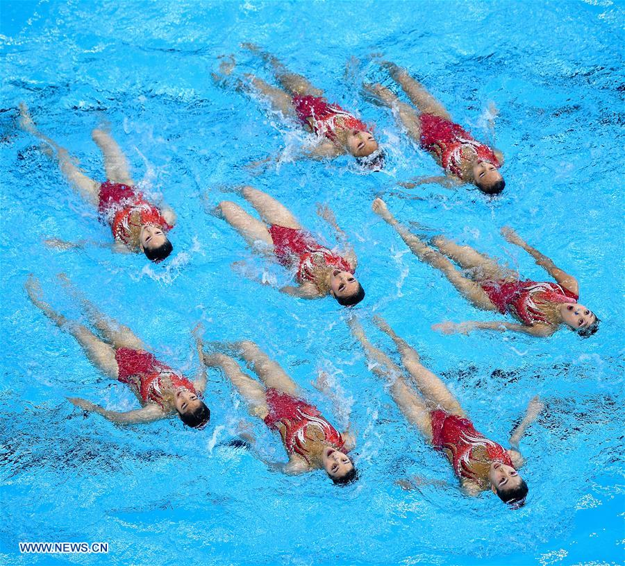 (SP)INDONESIA-JAKARTA-ASIAN GAMES-ARTISTIC SWIMMING