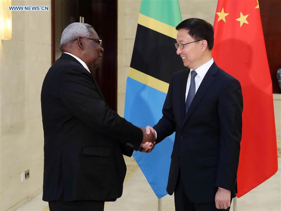 CHINA-GUANGXI-NANNING-HAN ZHENG-TANZANIA-MEETING (CN)