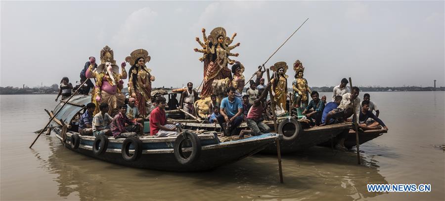 INDIA-KOLKATA-FESTIVAL-DURGA PUJA