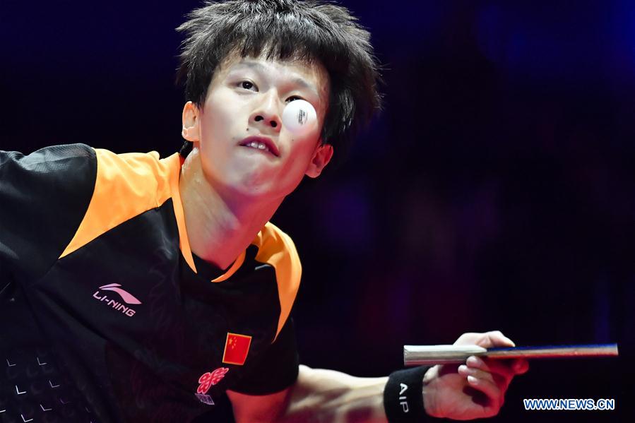 (SP)FRANCE-CHESSY-2018 ITTF MEN'S WORLD CUP-BRONZE MEDAL MATCH