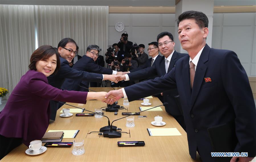 DPRK-KAESONG-SOUTH KOREA--FORESTRY COOPERATION-TALKS