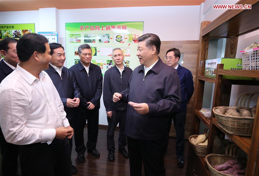 CHINA-GUANGDONG-QINGYUAN-XI JINPING-INSPECTION (CN)