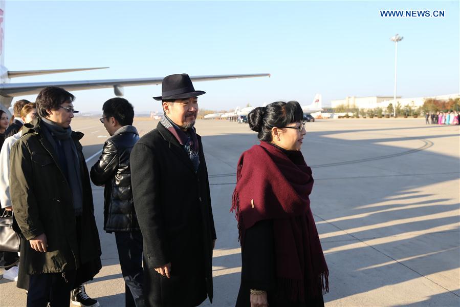 DPRK-PYONGYANG-CHINESE DELEGATION OF LITERARY AND ART WORKERS-VISIT