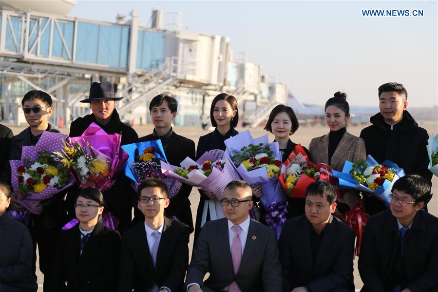 DPRK-PYONGYANG-CHINESE DELEGATION OF LITERARY AND ART WORKERS-VISIT