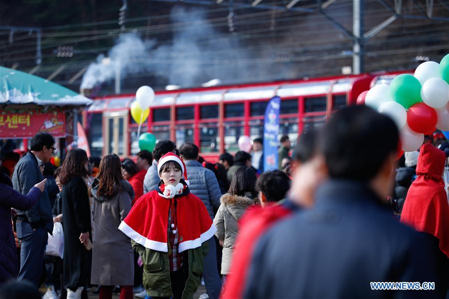 SOUTH KOREA-GYEONGSANGBUK-DO-SANTA VILLAGE