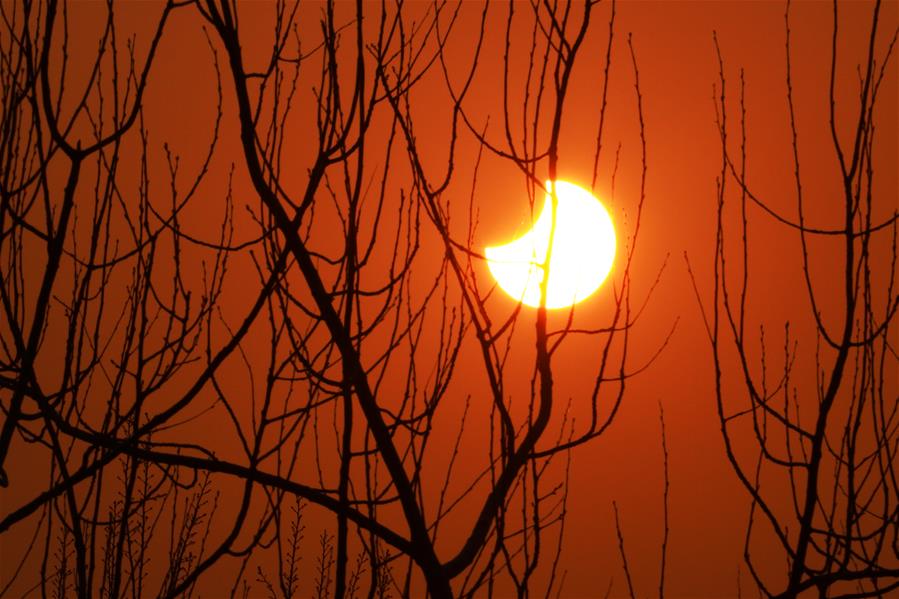 CHINA-PARTIAL SOLAR ECLIPSE (CN)