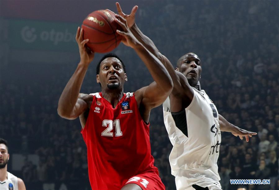 (SP)SERBIA-BELGRADE-BASKETBALL-EUROCUP-PARTIZAN VS MONACO