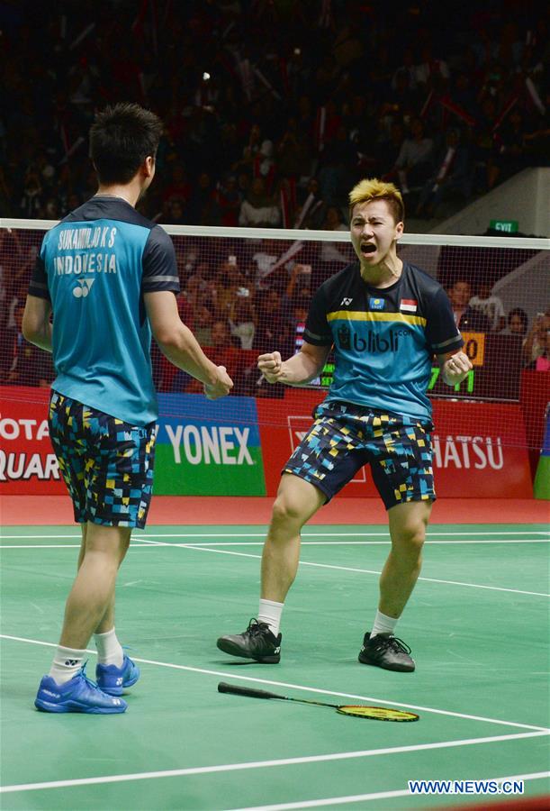 (SP)INDONESIA-JAKARTA-BADMINTON-INDONESIA MASTERS 2019