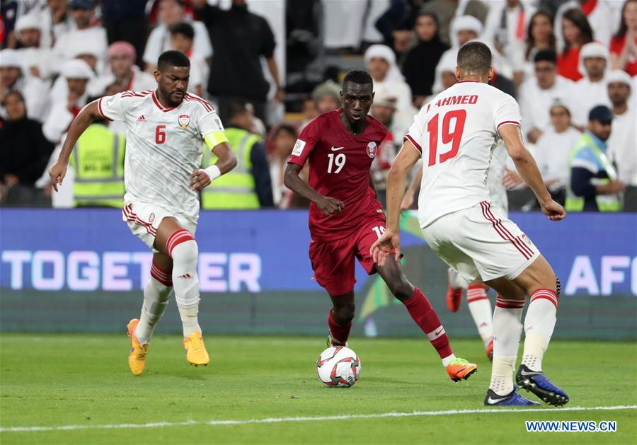 (SP)UAE-ABU DHABI-SOCCER-AFC ASIAN CUP 2019-SEMIFINAL-UAE VS QAT