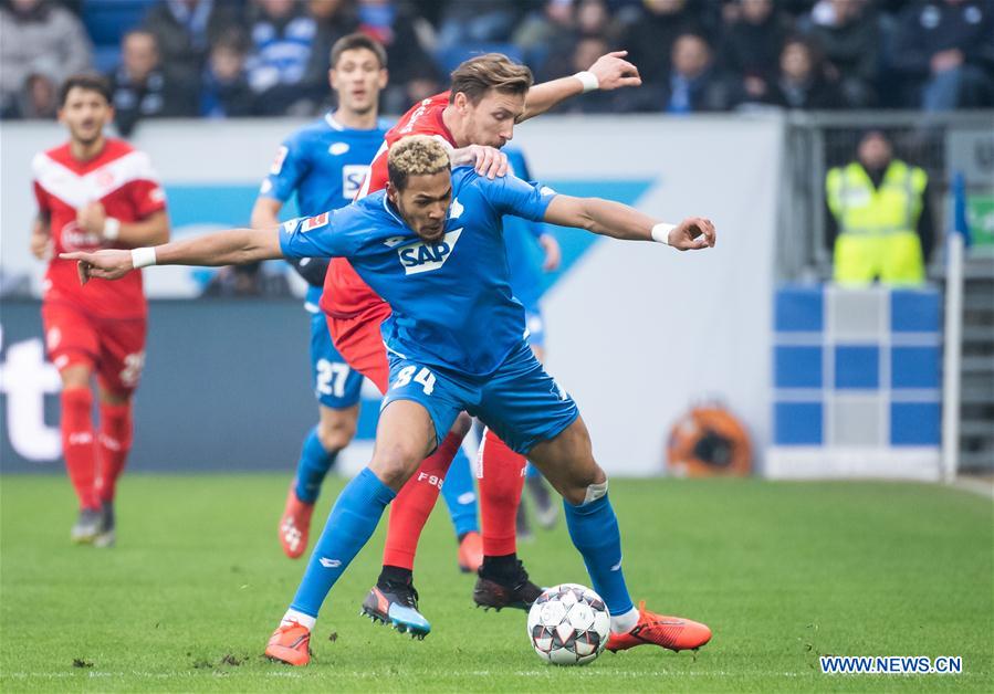 (SP)GERMANY-SINSHEIM-SOCCER-BUNDESLIGA-HOFFENHEIM VS DUESSELDORF