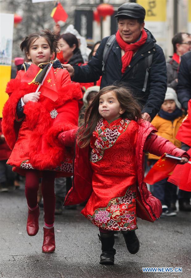 BELGIUM-ANTWERP-CHINESE LUNAR NEW YEAR-PARADE