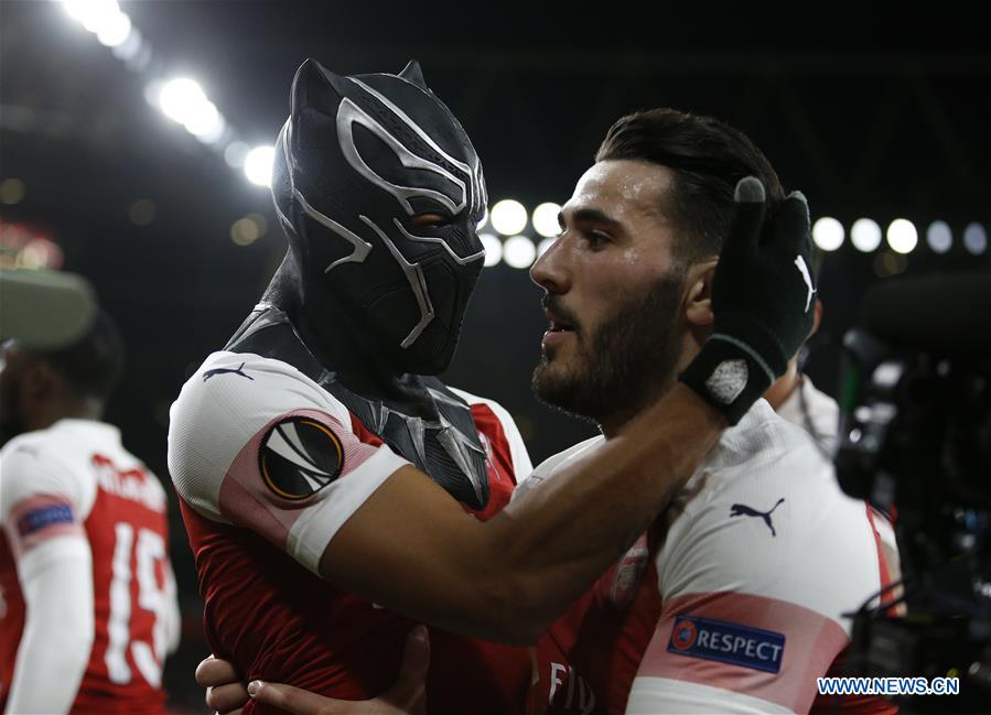 (SP)BRITAIN-LONDON-SOCCER-EUROPA-ARSENAL VS RENNES