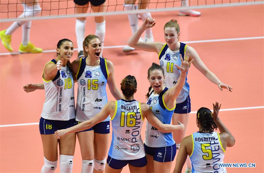 (SP)TURKEY-ISTANBUL-VOLLEYBALL-CEV CHAMPIONSHIPS LEAGUE-QUARTERFINAL