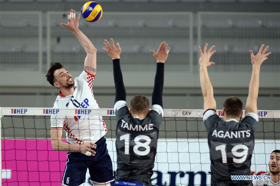 (SP)CROATIA-VARAZDIN-VOLLEYBALL-EUROPEAN GOLDEN LEAGUE-CRO VS EST