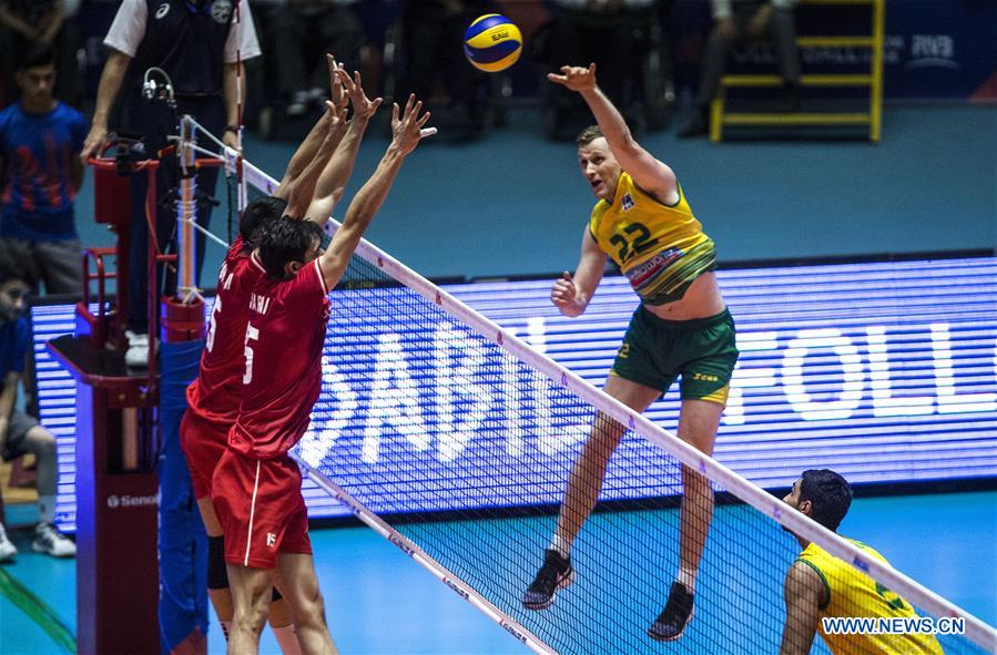 (SP)IRAN-ARDABIL-FIVB VOLLEYBALL LEAGUE-IRAN VS AUSTRALIA