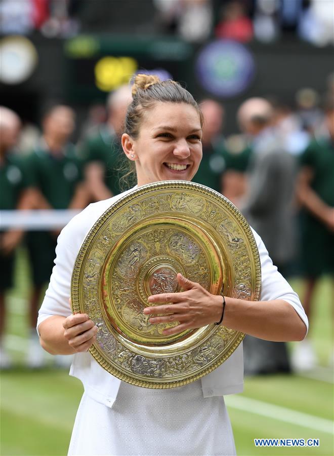 (SP)BRITAIN-LONDON-TENNIS-WIMBLEDON CHAMPIONSHIPS 2019-WOMEN'S SINGLES-FINAL