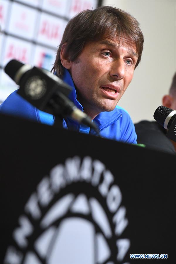 (SP)SINGAPORE-SOCCER-INTERNATIONAL CHAMPIONS CUP-INTER MILAN-PRESS CONFERENCE